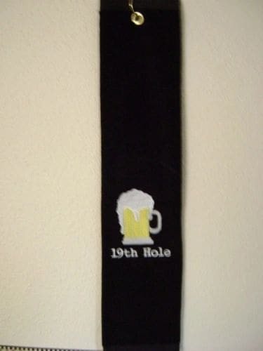 19th Hole Golf Towel