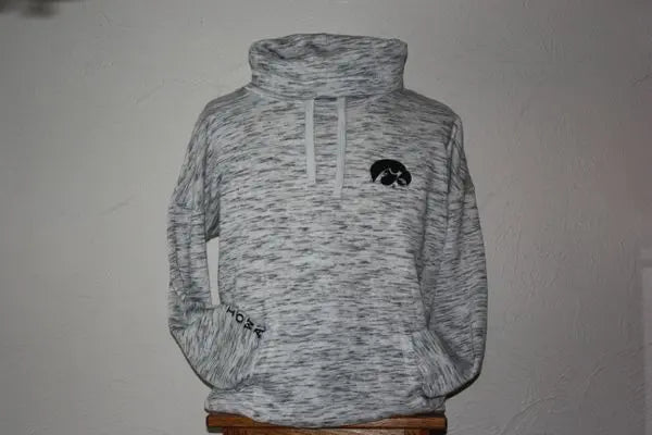 Iowa Hawkeyes Cowl Neck Sweatshirt