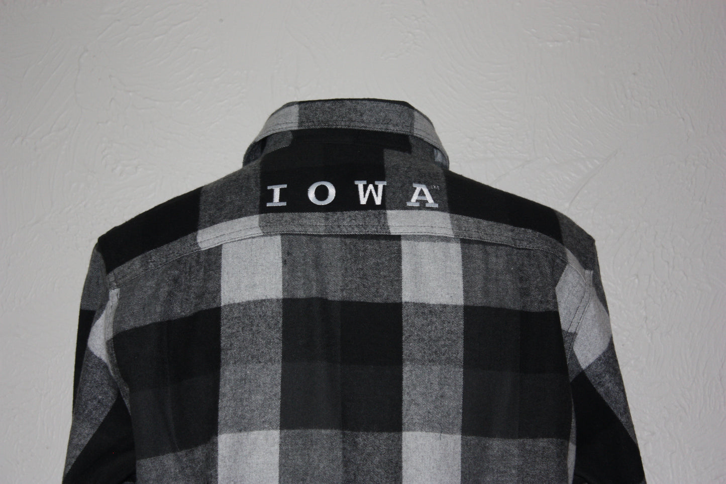 Iowa Black and White Flannel
