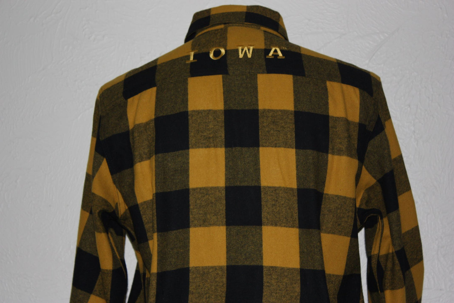 Iowa Black and Gold Flannel