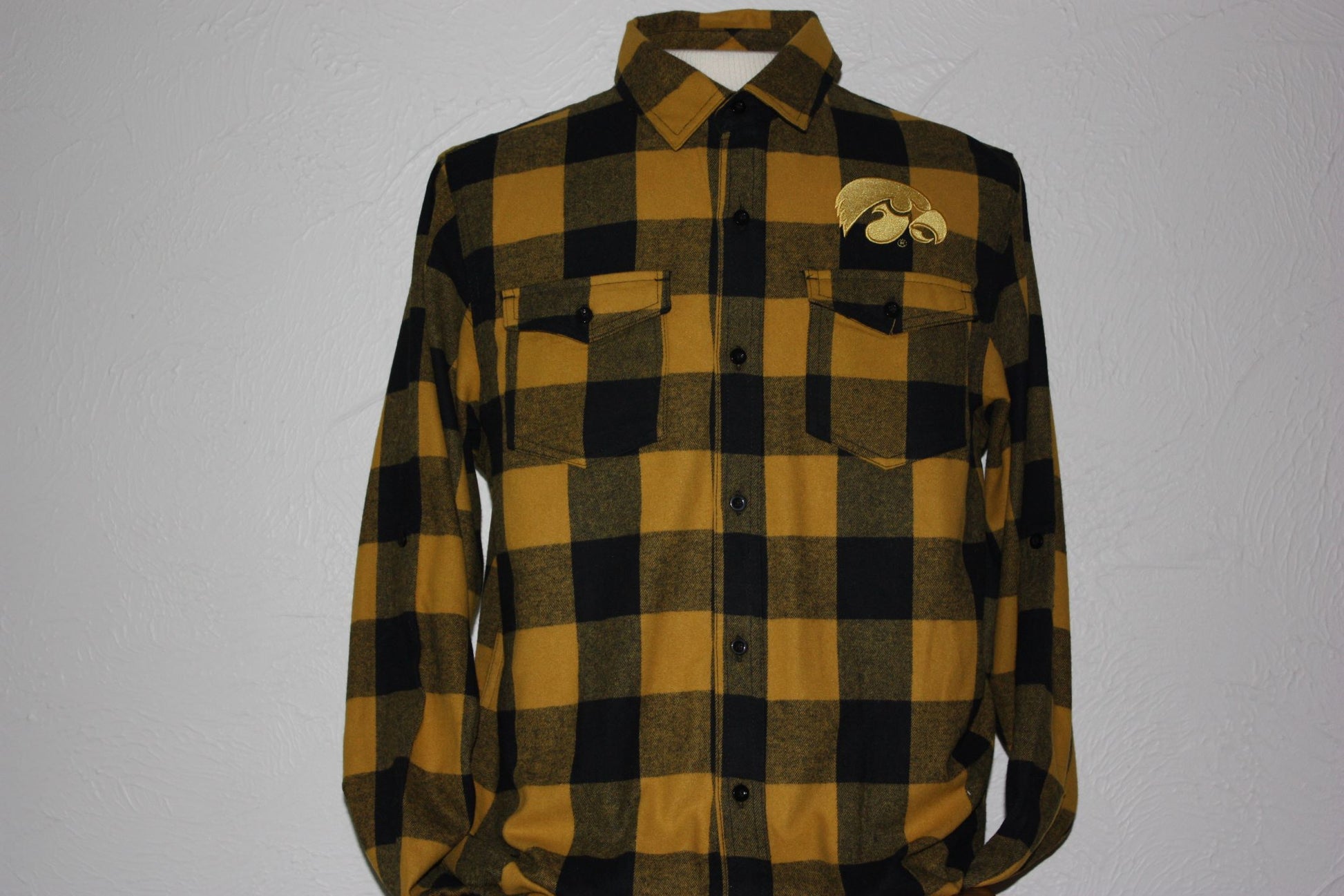 Iowa Black and Gold Flannel Bandit Creek Iowa Black and Gold Flannel Bandit Creek